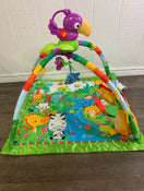 used Fisher Price Rainforest Melodies and Lights Deluxe Gym