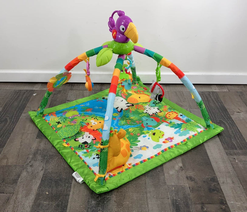 used Fisher Price Rainforest 1-2-3 Musical Gym