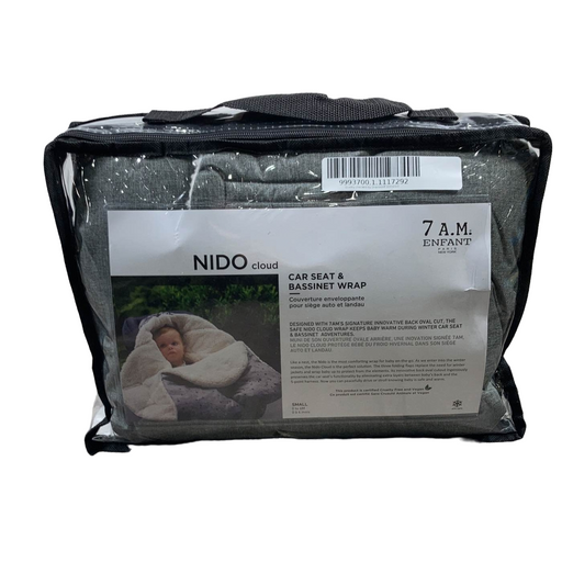 Shop 7 A.M. Enfant Nido Cloud, Heather Grey, Small (0-6 months) at GoodBuy Gear