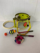 used B. Toys Bee Bop Band Play & Learn Drum and Instruments