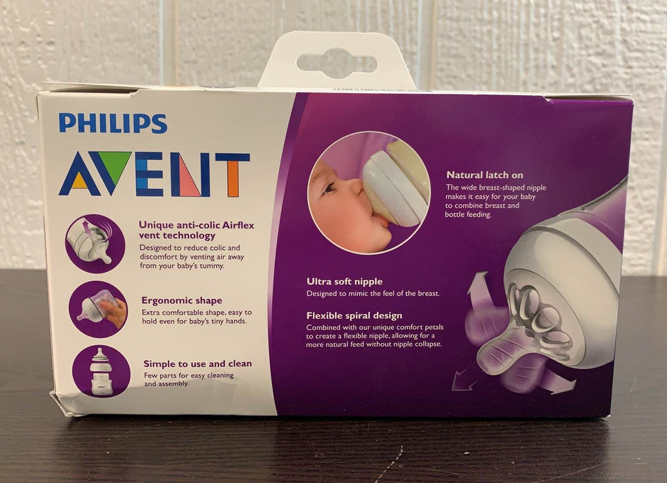 Shop Philips Avent Natural Baby Bottle, 4oz, 3pk at GoodBuy Gear
