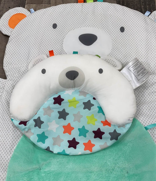 secondhand Bright Starts Tummy Time Prop & Play Mat, Bear