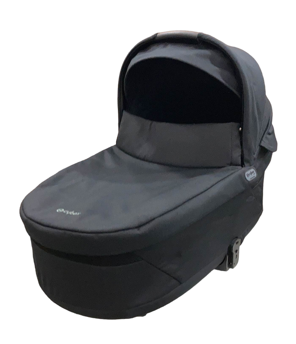 used Cybex Cot S Lux, 2023, Moon Black