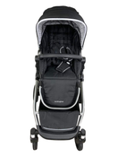 secondhand Mockingbird Single to Double Stroller, 2022, Silver with Black Leather, Windowpane, Black