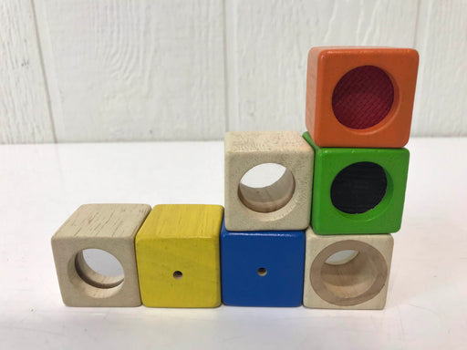 used Plan Toys Activity Sensory Blocks