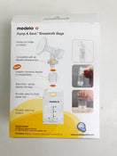 used Medela Pump And Save Breastmilk Bags