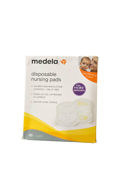 Medela Safe & Dry Ultra Thin Disposable Nursing Pads, 120 Count Breast Pads  for Breastfeeding, Leakproof Design, Slender and Contoured for Optimal Fit