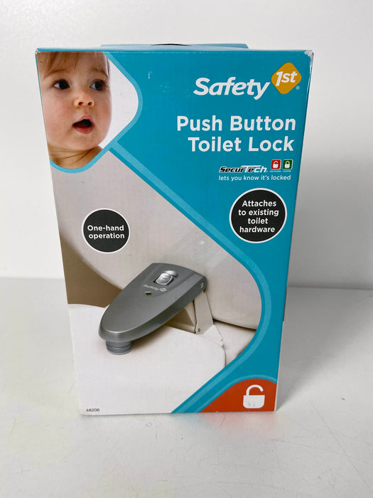 used Safety 1st Push Button Toilet Lock