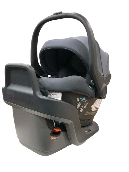 used UPPAbaby MESA MAX Infant Car Seat and Base, 2022, PureTech Greyson