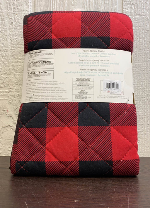 secondhand Trend Lab Reversible Crib Quilt, Buffalo Plaid