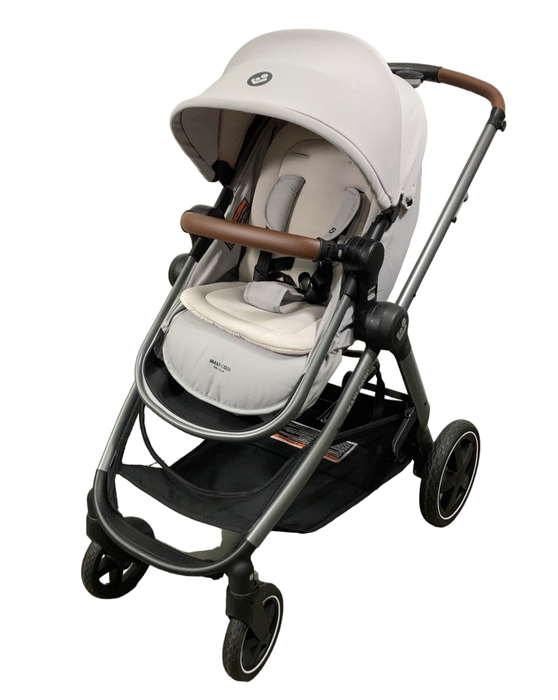 secondhand Maxi-Cosi Zelia2 Luxe Travel System, 2023, network sand