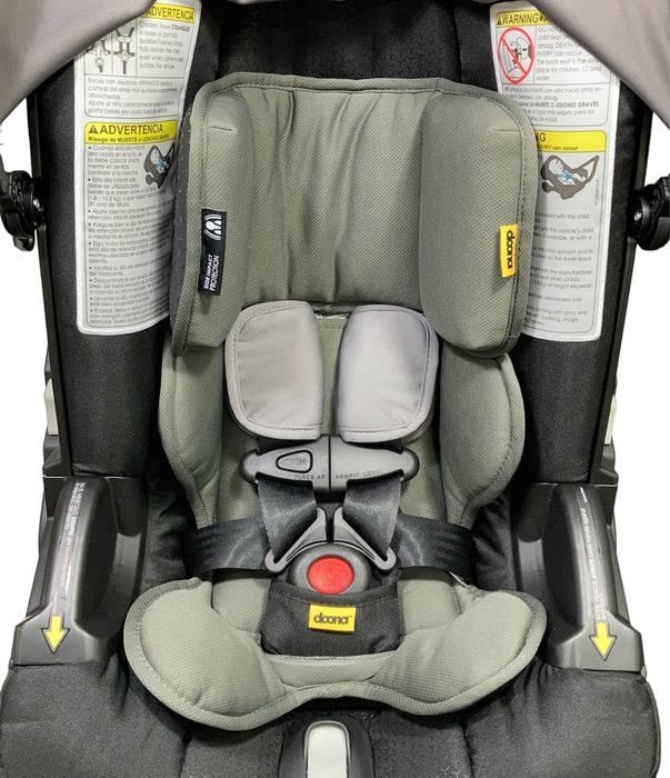 Doona Infant Car Seat & Stroller Combo, Grey Hound, 2022