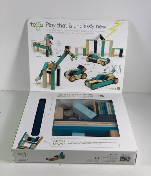 secondhand Tegu Magnetic Wood Blocks