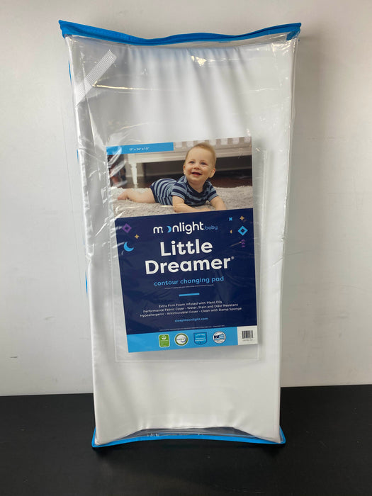 secondhand Moonlight Slumber Little Dreamer Contoured Changing Pad