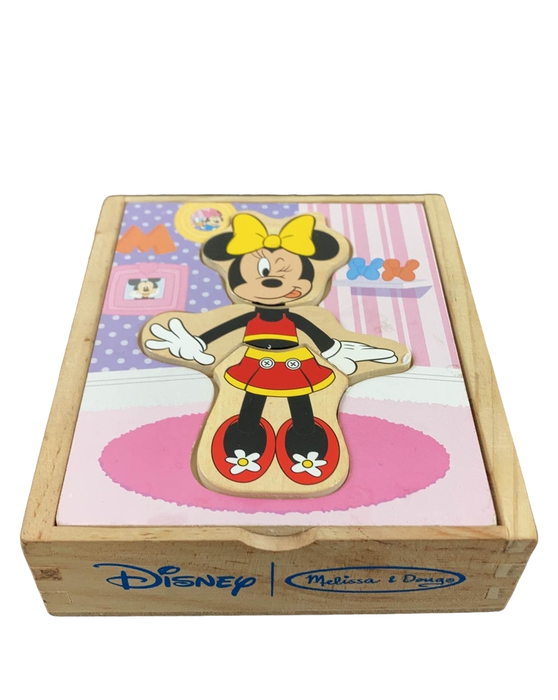 secondhand Melissa & Doug Magnetic Dress-Up Set, Disney Minnie