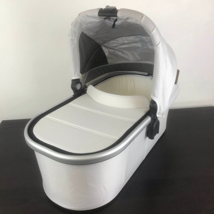 used UPPAbaby Bassinet, Bryce (White and Grey Marl), 2019