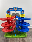 used Fisher Price Spiral Speedway Playset, Toy Story