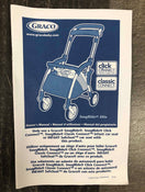 Graco SnugRider Elite Infant Car Seat Frame Stroller, 2017