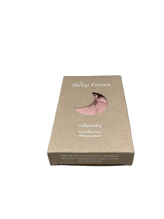 Shop Solly Baby Knotted Gown, Rose Quartz, 0-3 Months at GoodBuy Gear