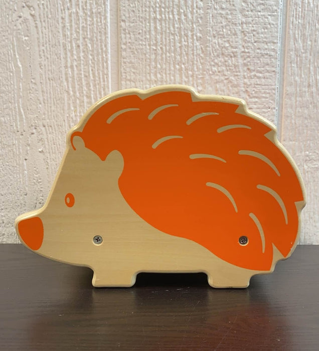 used Guidecraft Hide And Play Hedgehog Tissue Box