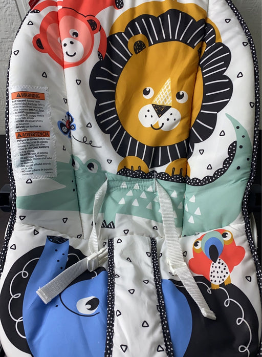 secondhand Fisher Price Baby Bouncer, Lion Around