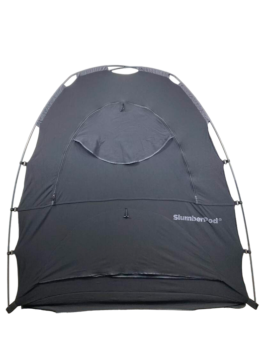 used SlumberPod 2.0 Sleep Canopy, Black/Gray