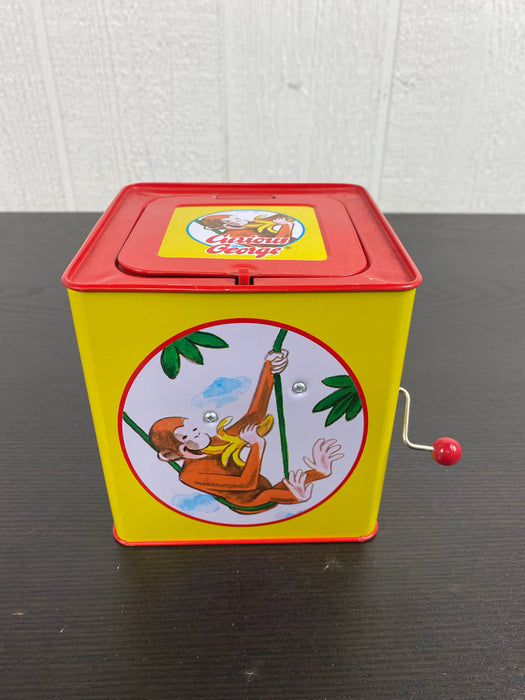 used Schylling Curious George Jack In The Box