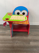 used Delta Children Sesame Street Chair Desk With Storage Bin