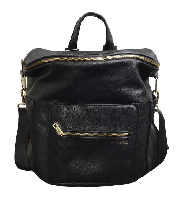 used Fawn Design The Original Diaper Bag, Black