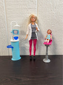 used Mattel Barbie Dentist Doll & Playset