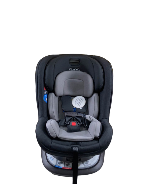 used Nuna Revv Rotating Convertible Car Seat, Caviar, 2023