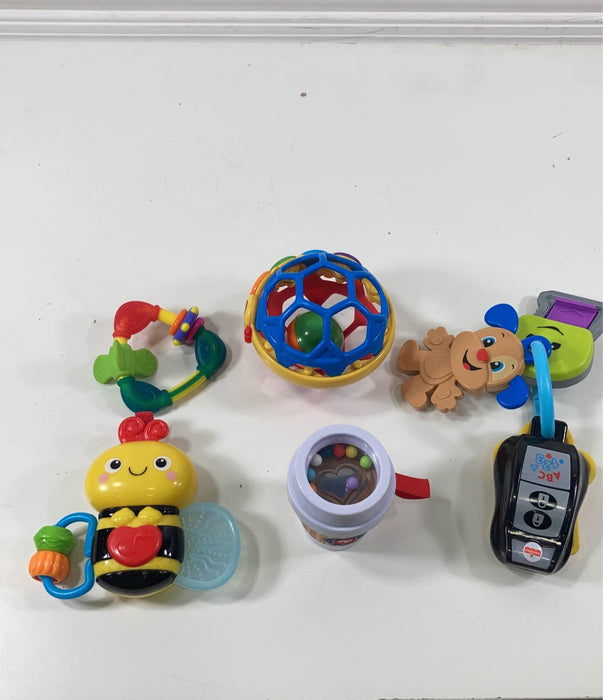 used BUNDLE Teething And Grasping Toys