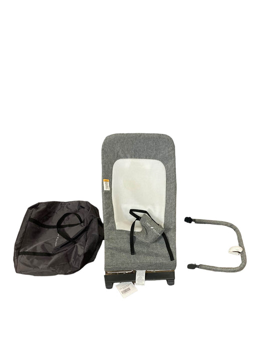 secondhand Baby Delight Go With Me Alpine Deluxe Portable Bouncer, Charcoal