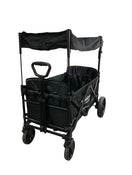 used Wonderfold X2 Push + Pull Double Stroller Wagon, 2021, Black