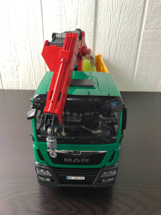 secondhand Bruder MAN Recycling Truck