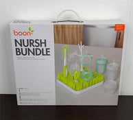 used Boon Nursh Bundle Bottle Feeding and Cleaning Set