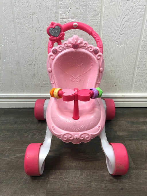 secondhand Fisher Price Brilliant Basics Stroll Along Walker