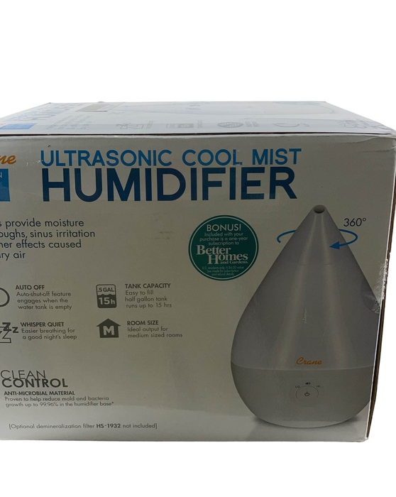 secondhand Crane Ultrasonic Cool Mist Humidifier, purple