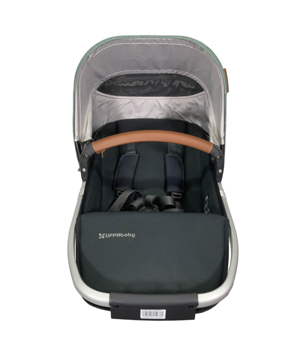 used UPPAbaby VISTA RumbleSeat V2, 2015+, 2021, Emmett (Green Melange)