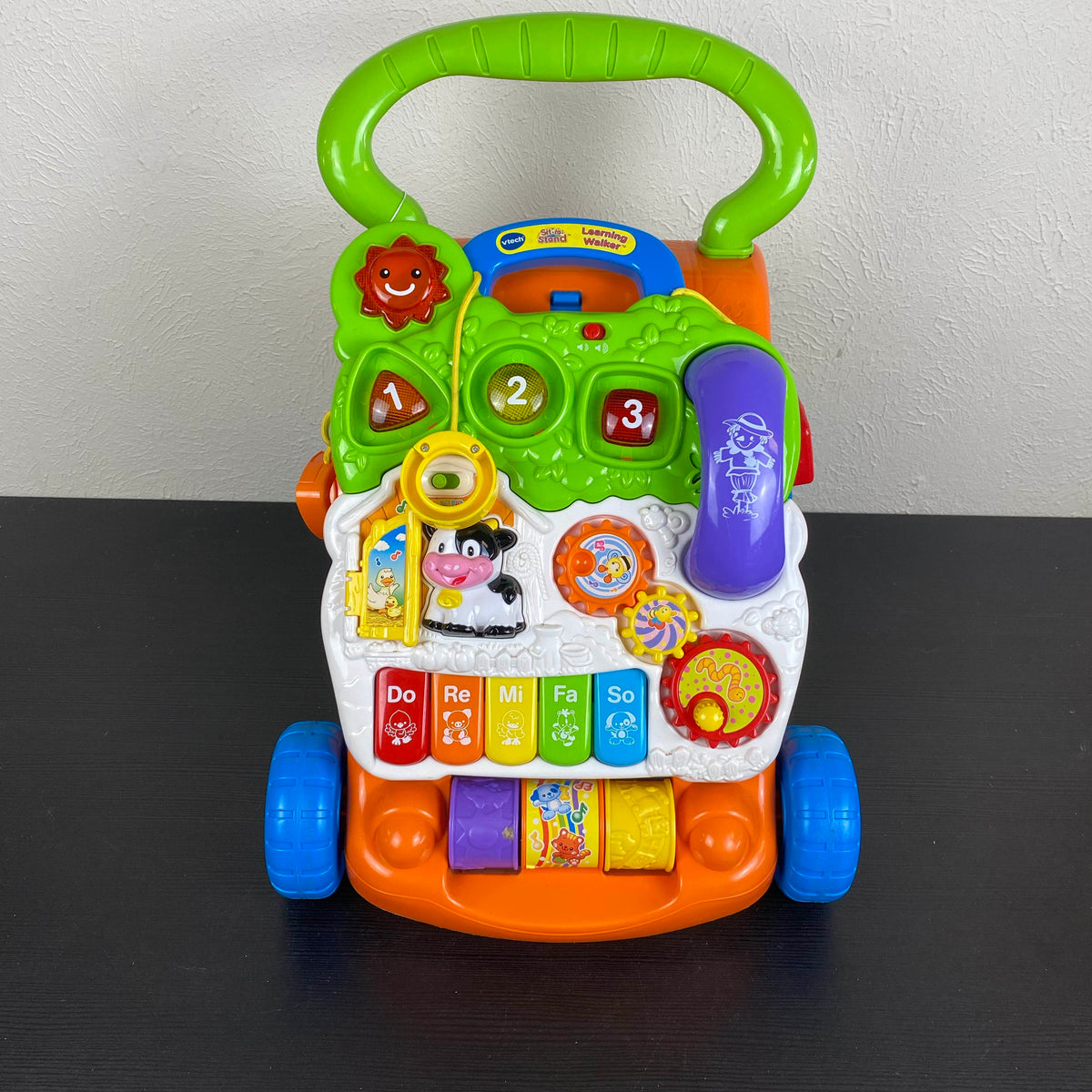 VTech Sit-To-Stand Learning Walker, Orange