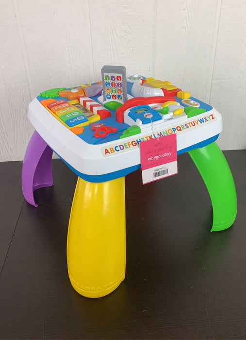 used Fisher Price Laugh And Learn Around The Town Learning Table