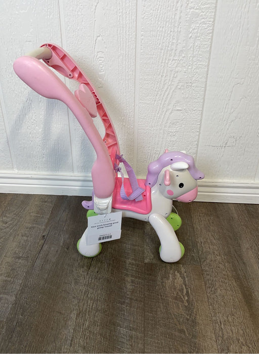 used Fisher Price Little Mommy Play All Day Pony Rocking Horse And Stroller
