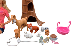 secondhand Mattel Barbie Animal Rescue Center