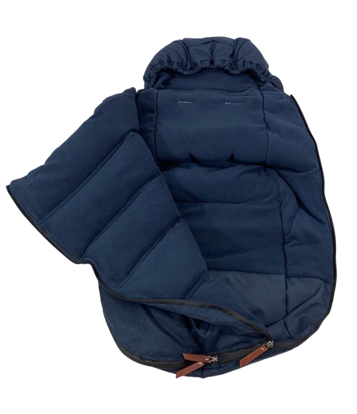 secondhand Silver Cross Wave Footmuff, Indigo