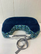 Shop Boppy Best Latch Breastfeeding Pillow, Blue Geo at GoodBuy Gear