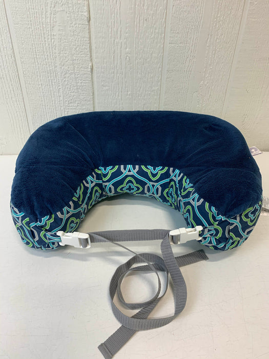 Shop Boppy Best Latch Breastfeeding Pillow, Blue Geo at GoodBuy Gear