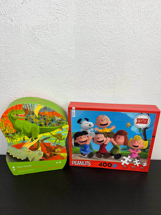 used BUNDLE Jigsaw Puzzles