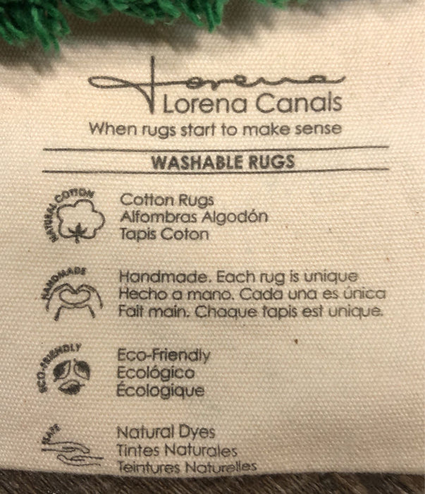 Shop Lorena Canals Washable Rug, Monster Leaf ( 4’ X 5’11”) at GoodBuy Gear