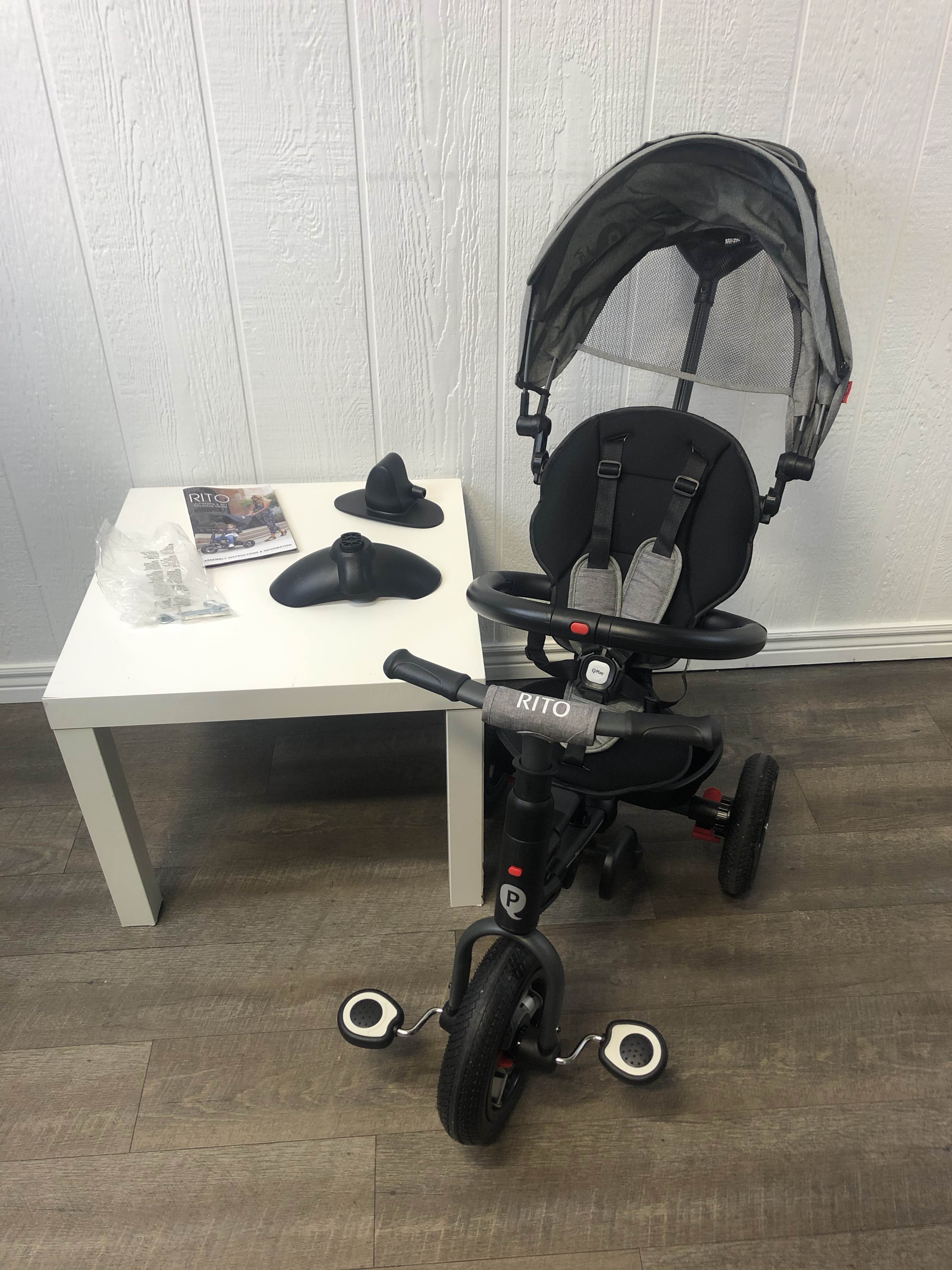 Qplay Easy Stroller Grey Stroller Grey