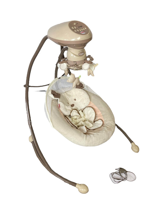 used Fisher Price Cradle 'n Swing, Dots & Spots Puppy